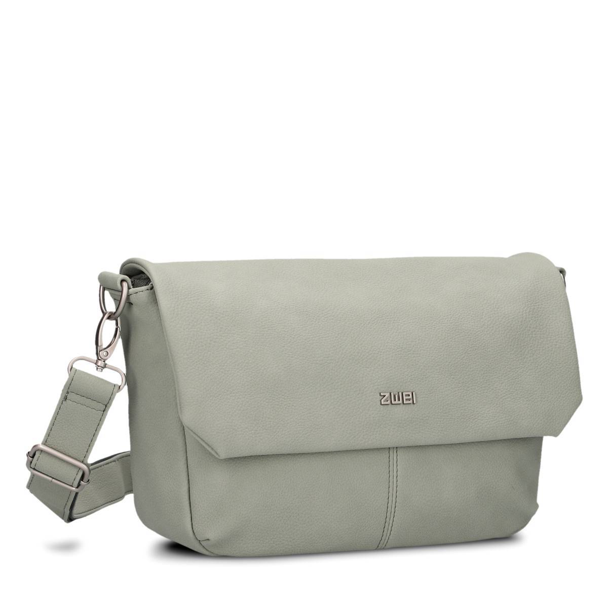 Sac à Bandoulière Mademoiselle.M M145 – Gris Ciment – NEUF Avec étiquettes