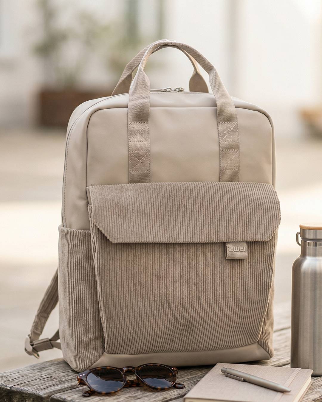ZWEI® Backpack with Mini-Bag :: LOU LUR160